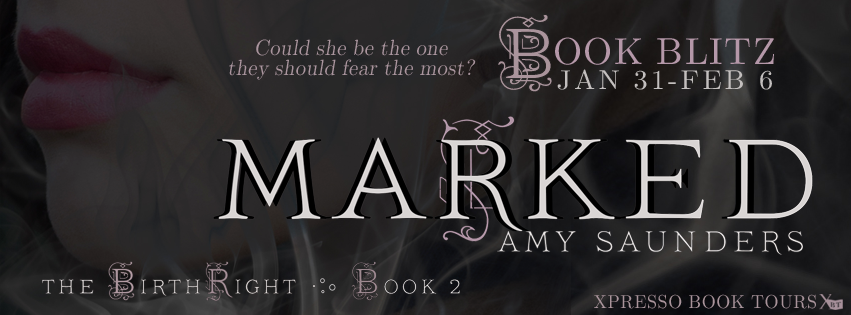 Book Blitz: Marked by Amy Saunders