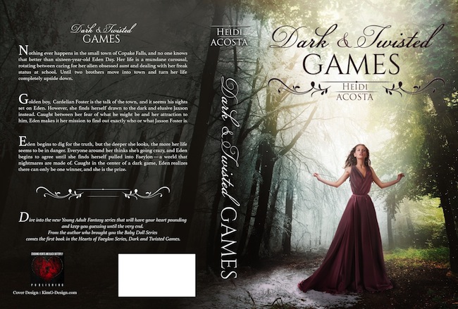 Dark&Twisted Games paperpack book cover