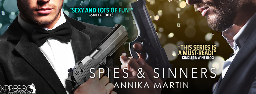 Cover Reveal: Spies & Sinners #1-4 by Annika Martin