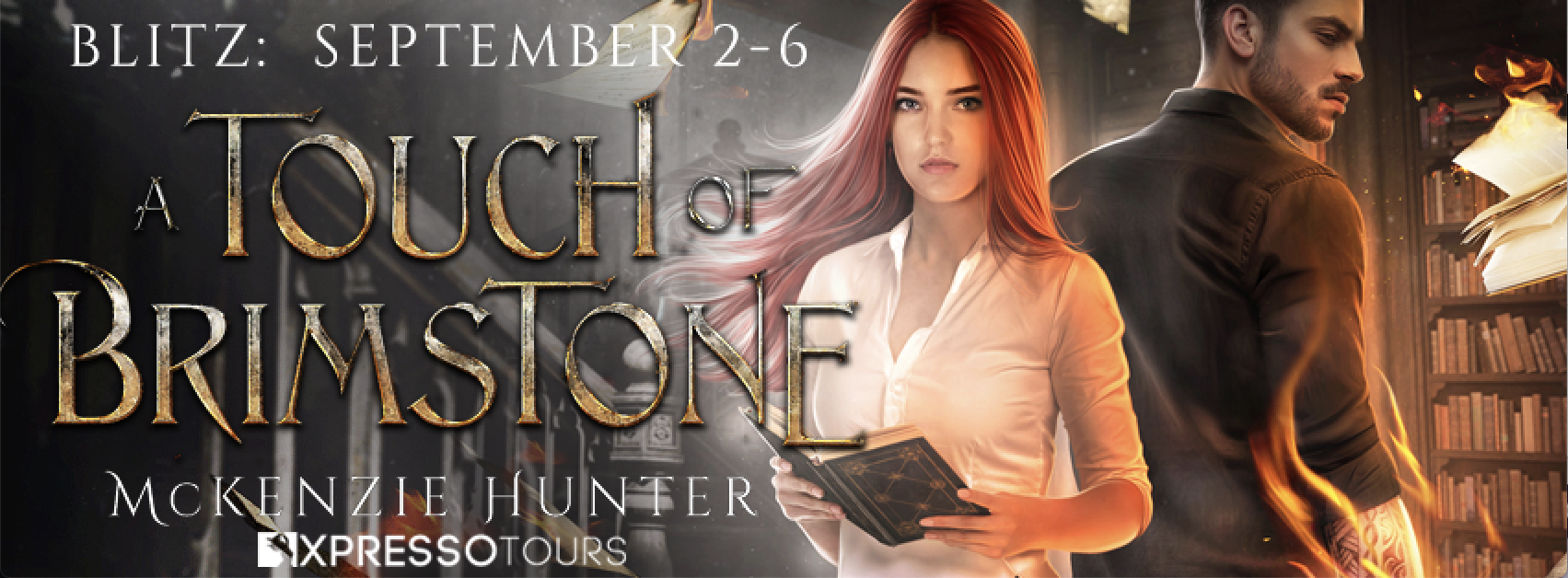 Book Blitz: A Touch of Brimstone by McKenzie Hunter + Giveaway (INT)