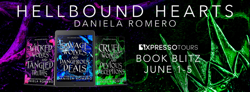Book Blitz: Hellbound Hearts Series by Daniela Romero + Giveaway (US & INT)