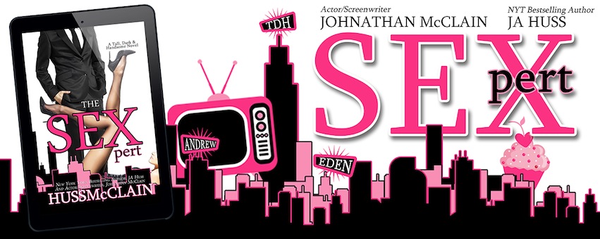 The Sexpert by JA Huss & Johnathan McClain Cover Reveal + Giveaway