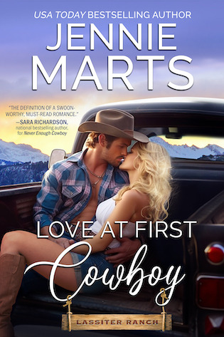Love at First Cowboy Jennie Marts (Lassiter Ranch, #1) Publication date: September 27th 2023 Genres: Adult, Contemporary, Romance